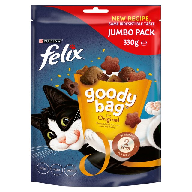Felix Goody Bag Original Chicken, Liver and Turkey Cat Treats