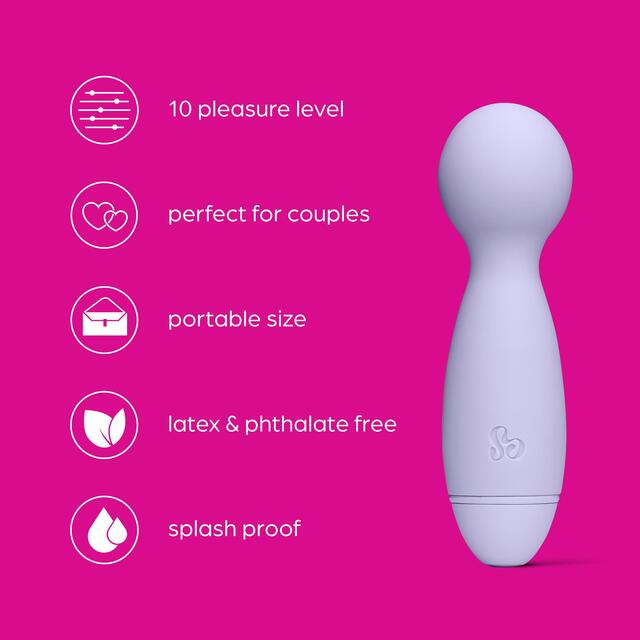 So Divine Pearl Mini Massaging Wand thumbnail 2