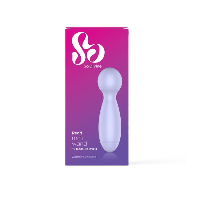 So Divine Pearl Mini Massaging Wand thumbnail 5