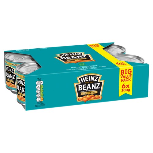 Heinz Baked Beans in Tomato Sauce thumbnail 2