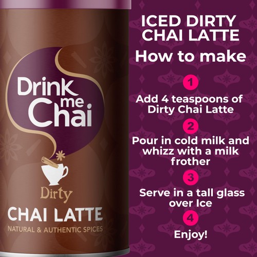 Drink Me Chai Dirty Chai Latte thumbnail 3