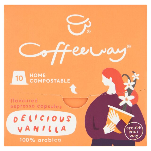 Coffeeway Vanilla Flavoured Fully Compostable Coffee Pods thumbnail 2