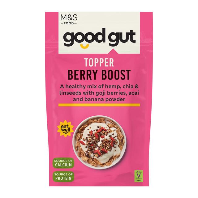 M&S Get Going Berry Boost Good for Your Gut Topper