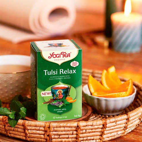 Yogi Tea Organic Tulsi Relax thumbnail 2