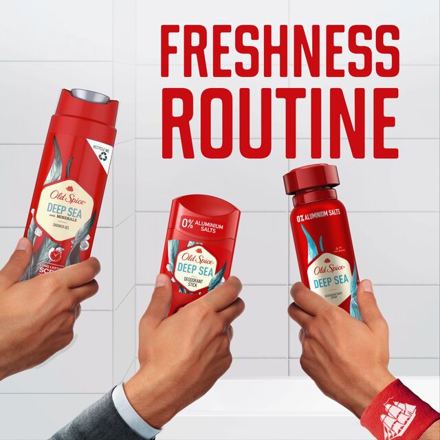 Old Spice Men's Deodorant Spray Deep Sea thumbnail 6