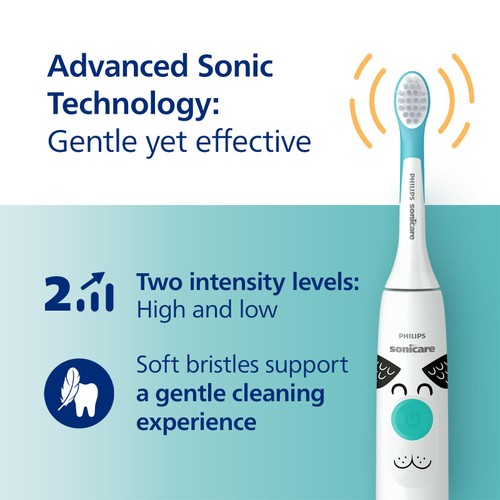 Philips Sonicare for Kids Electric Toothbrush,  Design a Pet Edition, White thumbnail 5