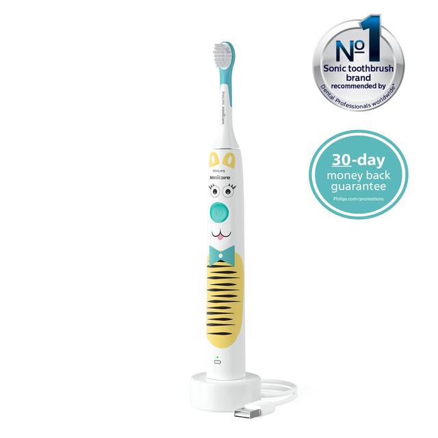 Philips Sonicare for Kids Electric Toothbrush,  Design a Pet Edition, White thumbnail 3