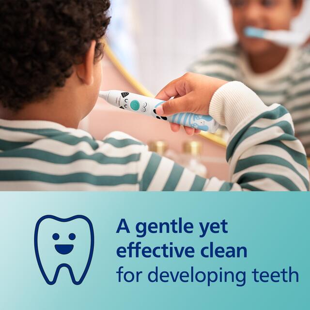 Philips Sonicare for Kids Electric Toothbrush,  Design a Pet Edition, White thumbnail 4