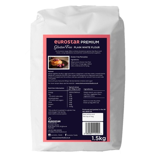 Eurostar Gluten Free Premium Plain Flour thumbnail 2