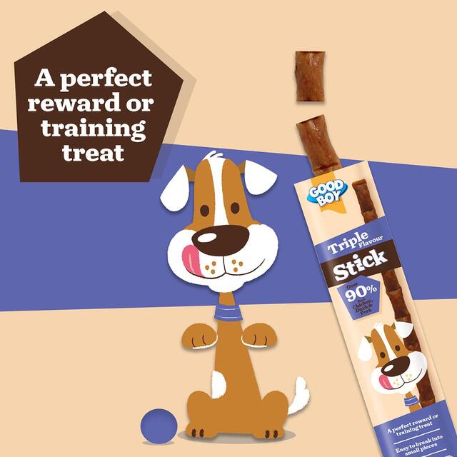 Good Boy Stick Dog Treat Triple Flavour thumbnail 3