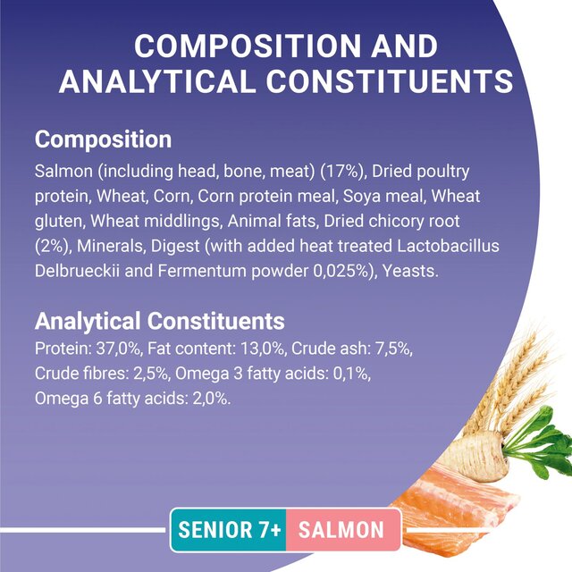 Purina One Senior 7+ Salmon Dry Cat Food thumbnail 5