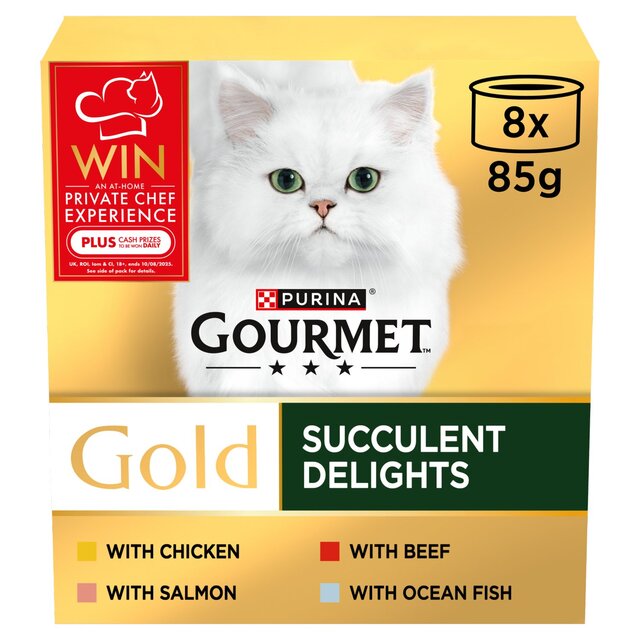 Gourmet Gold Succulent Delights Wet Cat Food
