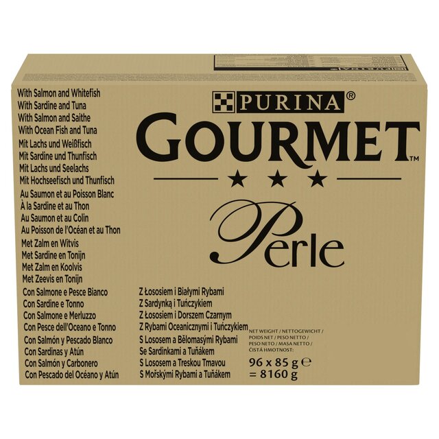 Gourmet Perle Seaside Duo in Gravy Wet Cat Food thumbnail 2