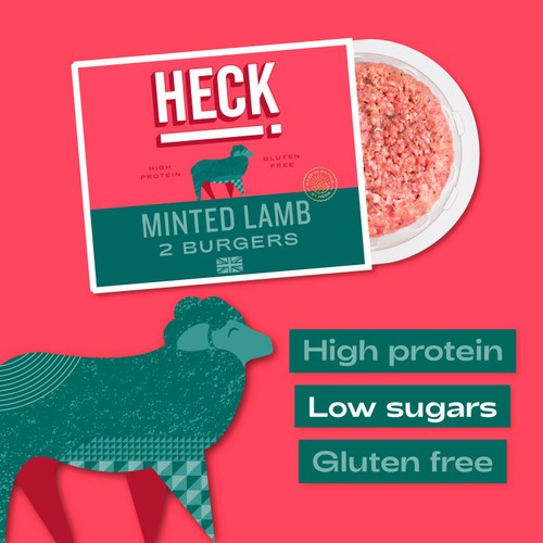 HECK! Minted Lamb Gluten Free 2 Burgers thumbnail 3