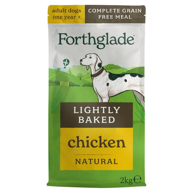 Forthglade Lightly Baked Natural Dry Dog Food Chicken with Sweet Potato