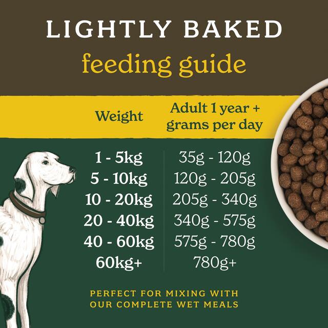 Forthglade Lightly Baked Natural Dry Dog Food Chicken with Sweet Potato thumbnail 2