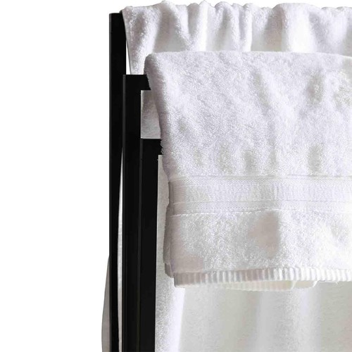 M&S Collection Super Soft Pure Cotton Antibacterial Face Towel White thumbnail 4
