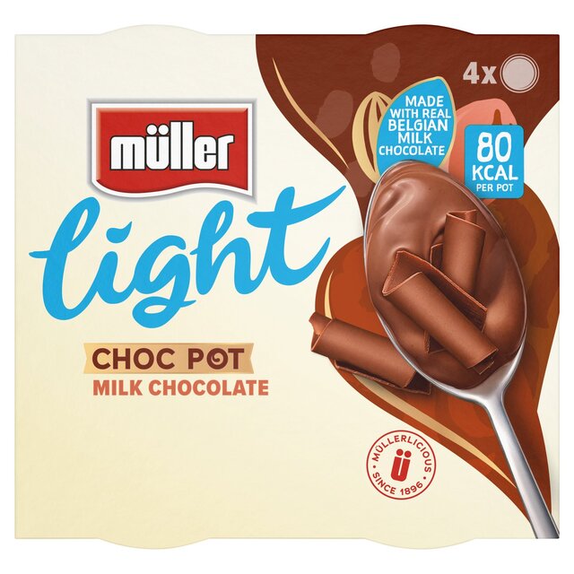 Muller Light Choc Pot Low Fat Chocolate Dessert thumbnail 2