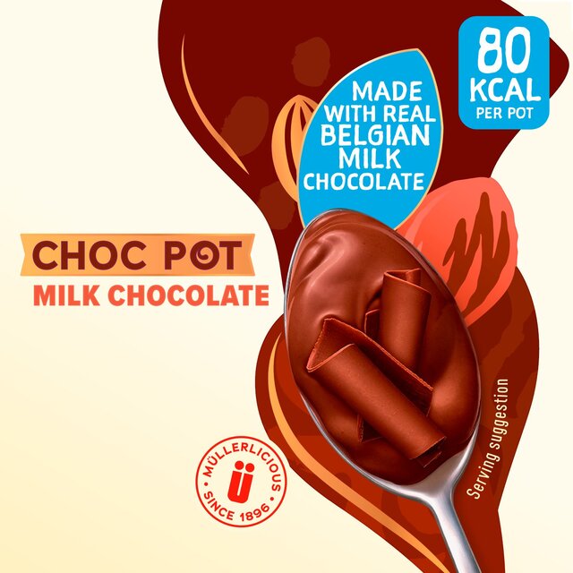 Muller Light Choc Pot Low Fat Chocolate Dessert thumbnail 3