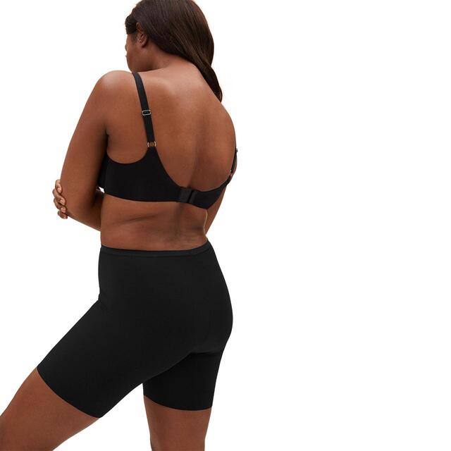 M&S Womens Light Control Thigh Slimmers, 2 Pack, 8-18, Black thumbnail 3