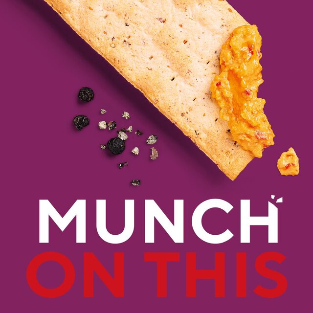 Ryvita Thins Cheddar & Black Pepper Flatbread Crackers thumbnail 10