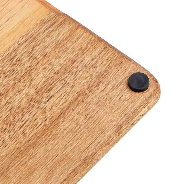 M&S Acacia Chopping Board with Silicone Feet Wood thumbnail 2