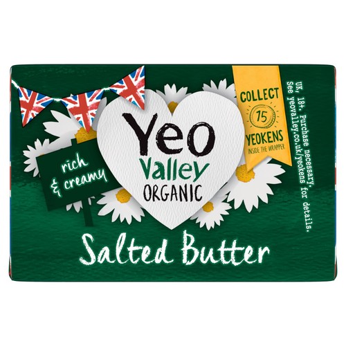 Yeo Valley Organic Salted Butter