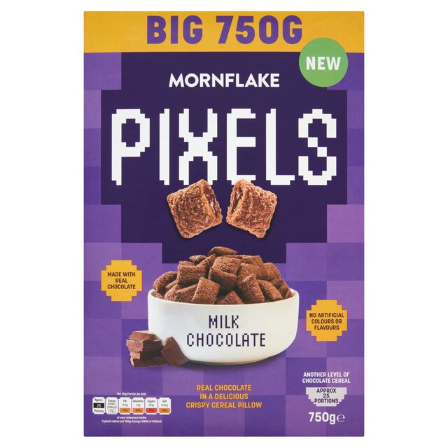 Mornflake Pixels Milk Chocolate