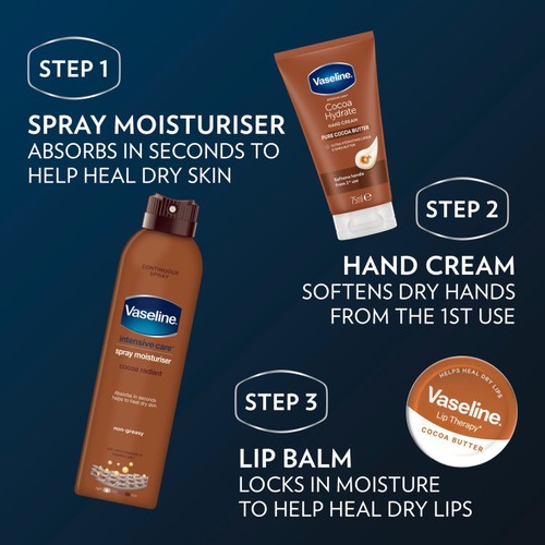 Vaseline Lip Therapy Cocoa Butter thumbnail 5