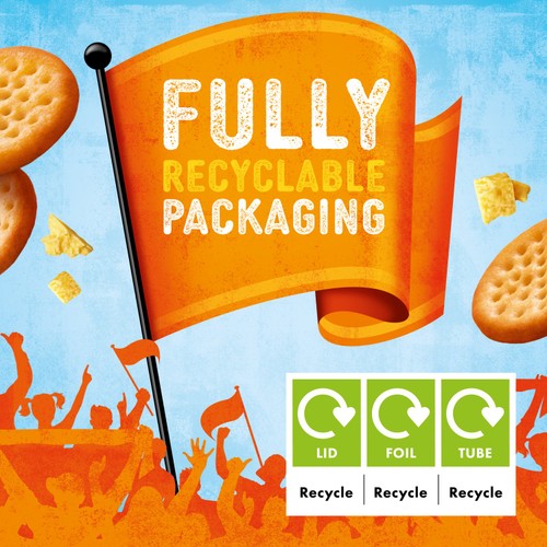 Jacob's Mini Cheddars Original Cheese Baked Snacks Tub thumbnail 5