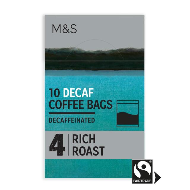 M&S Individually Wrapped Decaffeinated Coffee Bags