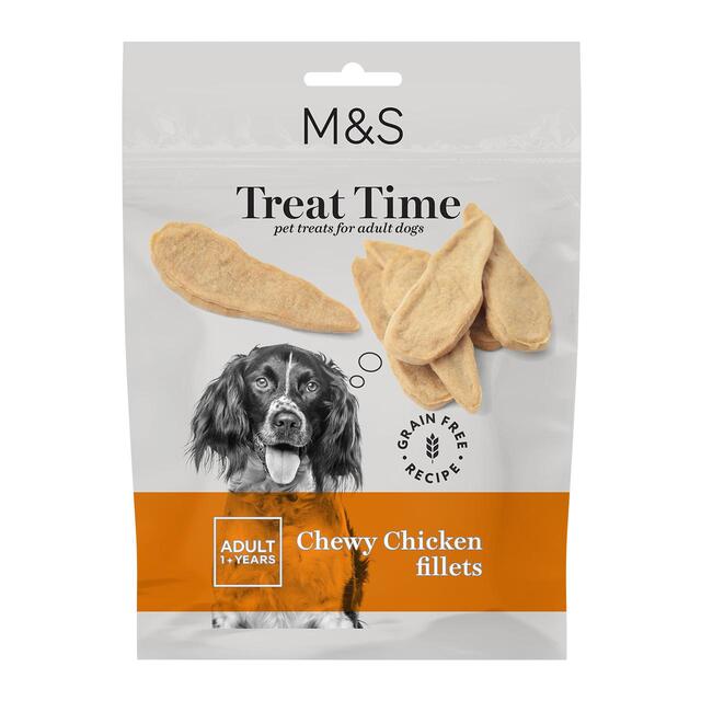 M&S Chewy Chicken Fillets Dog Treats