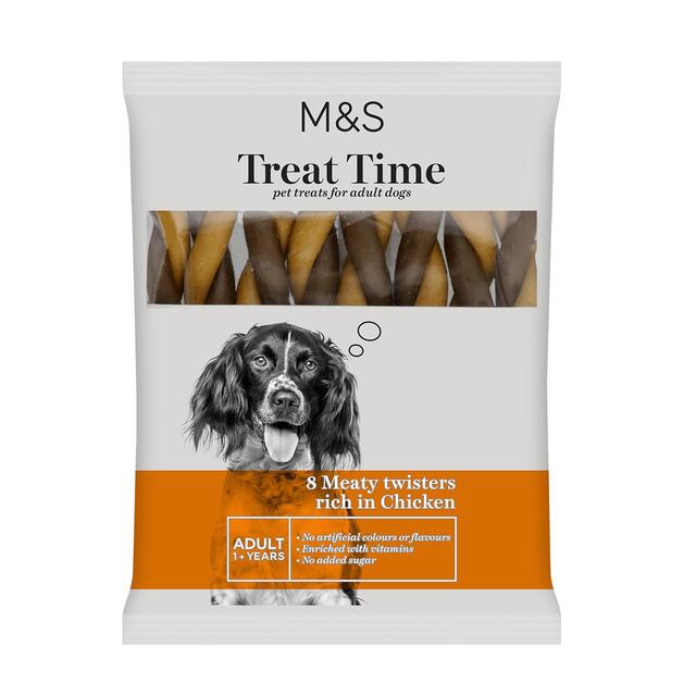 M&S Meaty Chicken Twisters Dog Treats thumbnail 2