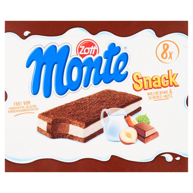 Zott Monte Chocolate & Hazelnut Flavour Snack Pack