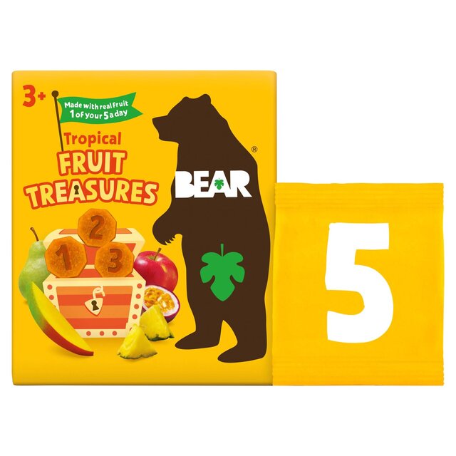 Bear Treasures Kids Snack 3+ Years Tropical Flavour