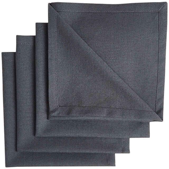 M&S Grey Cotton with Linen Napkins thumbnail 2