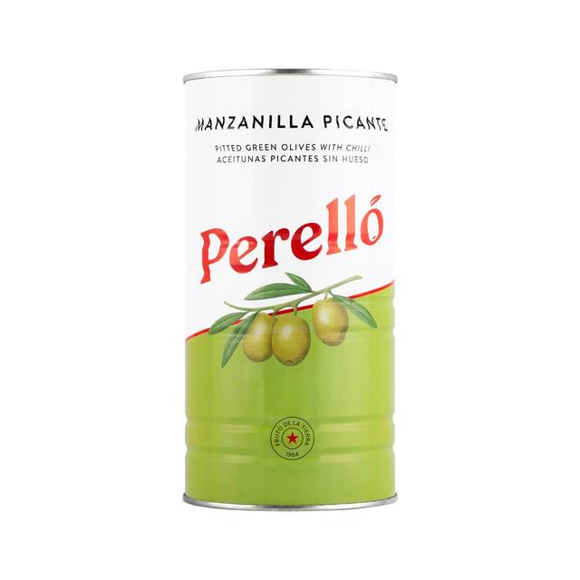 Brindisa Perello Manzanilla Pitted Olives Picante