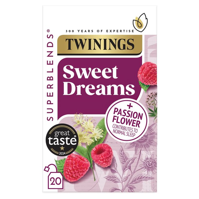 Twinings Superblends Sweet Dreams, 20 Tea Bags thumbnail 2