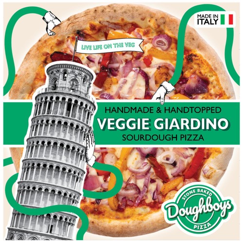 Doughboys Veggie Giardino Pizza