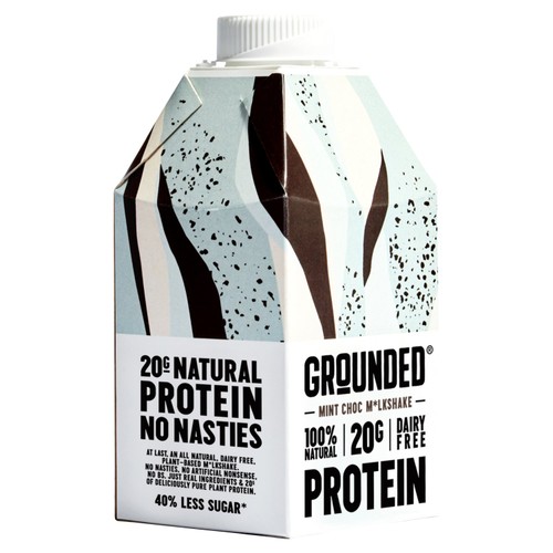 GROUNDED Mint Chocolate Plant Protein Shake thumbnail 2