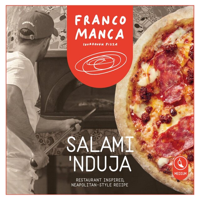 Franco Manca Salami, 'Nduja & Hot Honey Pizza