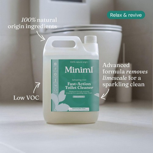 Miniml Toilet Cleaner - Spearmint & Peppermint thumbnail 3