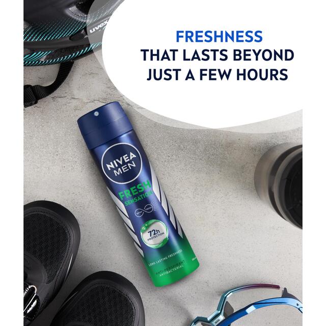 NIVEA MEN Deodorant Spray Fresh Sensations thumbnail 2