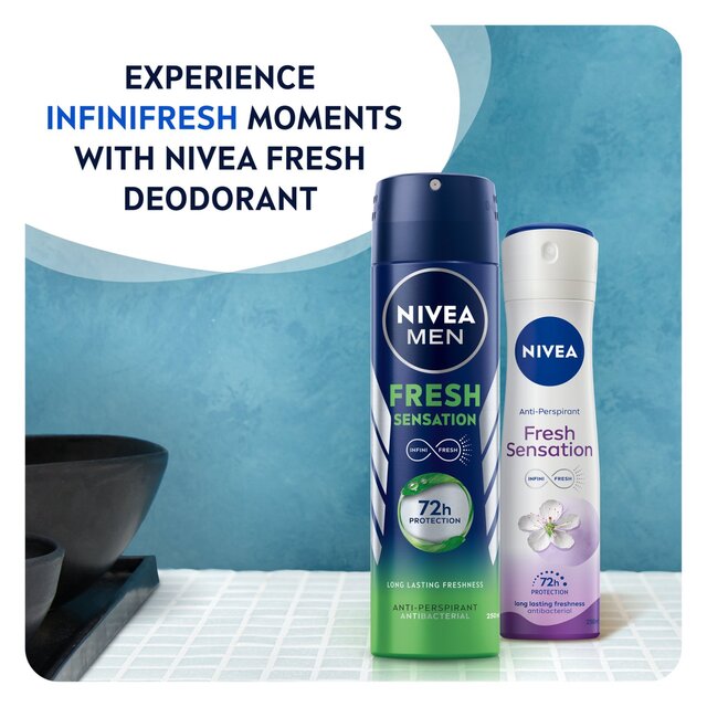 NIVEA MEN Deodorant Spray Fresh Sensations thumbnail 4