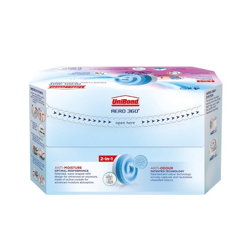 Unibond AERO 360 Moisture Absorber Lavender Refill Tab thumbnail 2