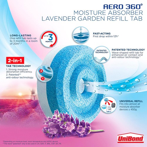 Unibond Aero 360 Lavender Refills thumbnail 3