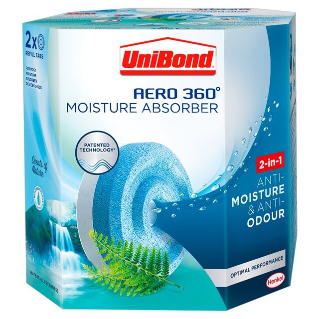 Unibond AERO 360 Waterfall Freshness Refills thumbnail 2