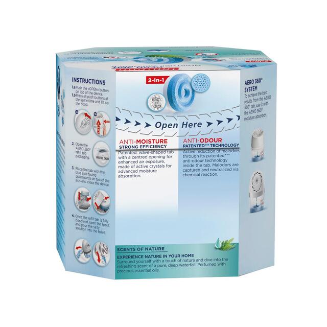 Unibond AERO 360 Waterfall Freshness Refills thumbnail 3