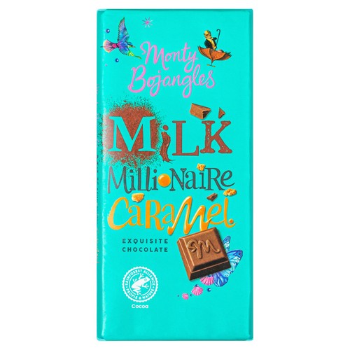 Monty Bojangles Milk Millionaire Caramel Bar