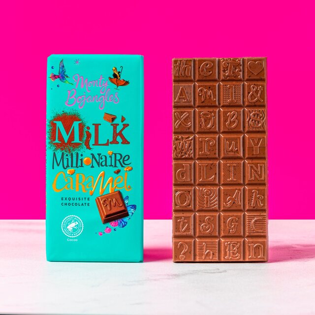 Monty Bojangles Milk Millionaire Caramel Bar thumbnail 2